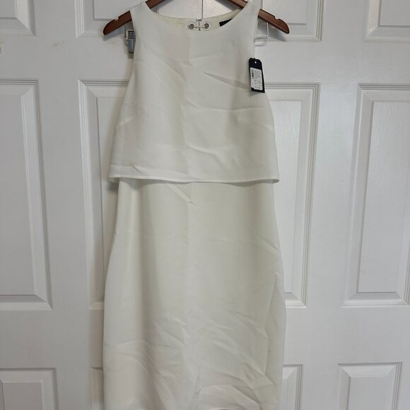 Rag and Bone Eliza Dress CHALK size LARGE - Picture 1 of 5